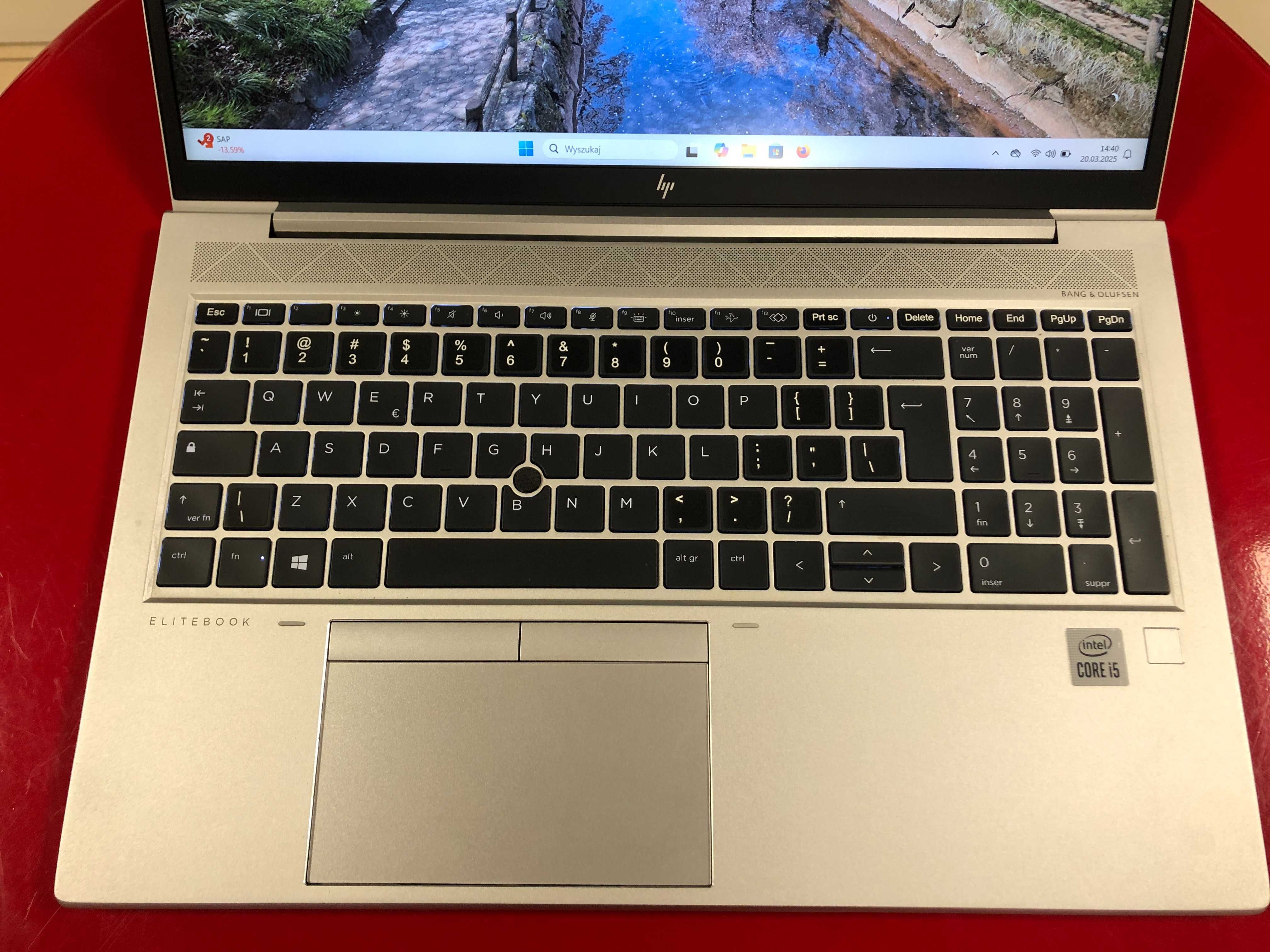 15" Laptop HP Elitebook 850 G7 i5-10gen Win11 16GB/512SSD FullHD IPS