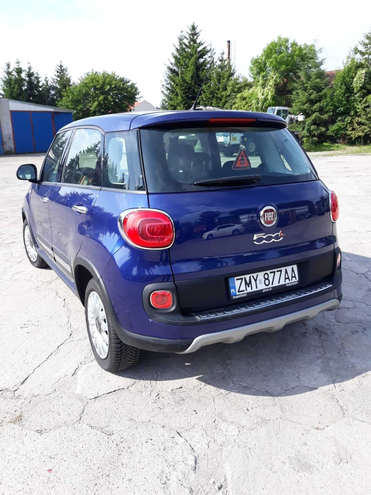 fiat 500L salon polski, mały przebieg