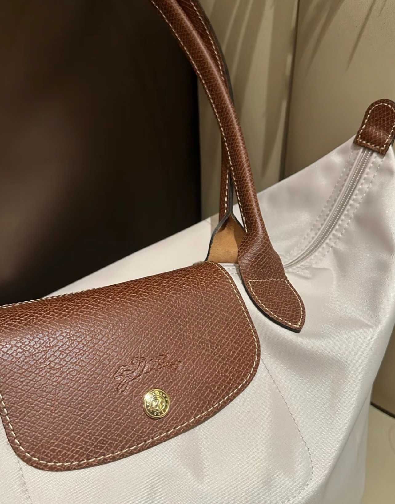 LongChamp Torba torebowa LE PLIAGE ORIGINAL L, Biały papierowy