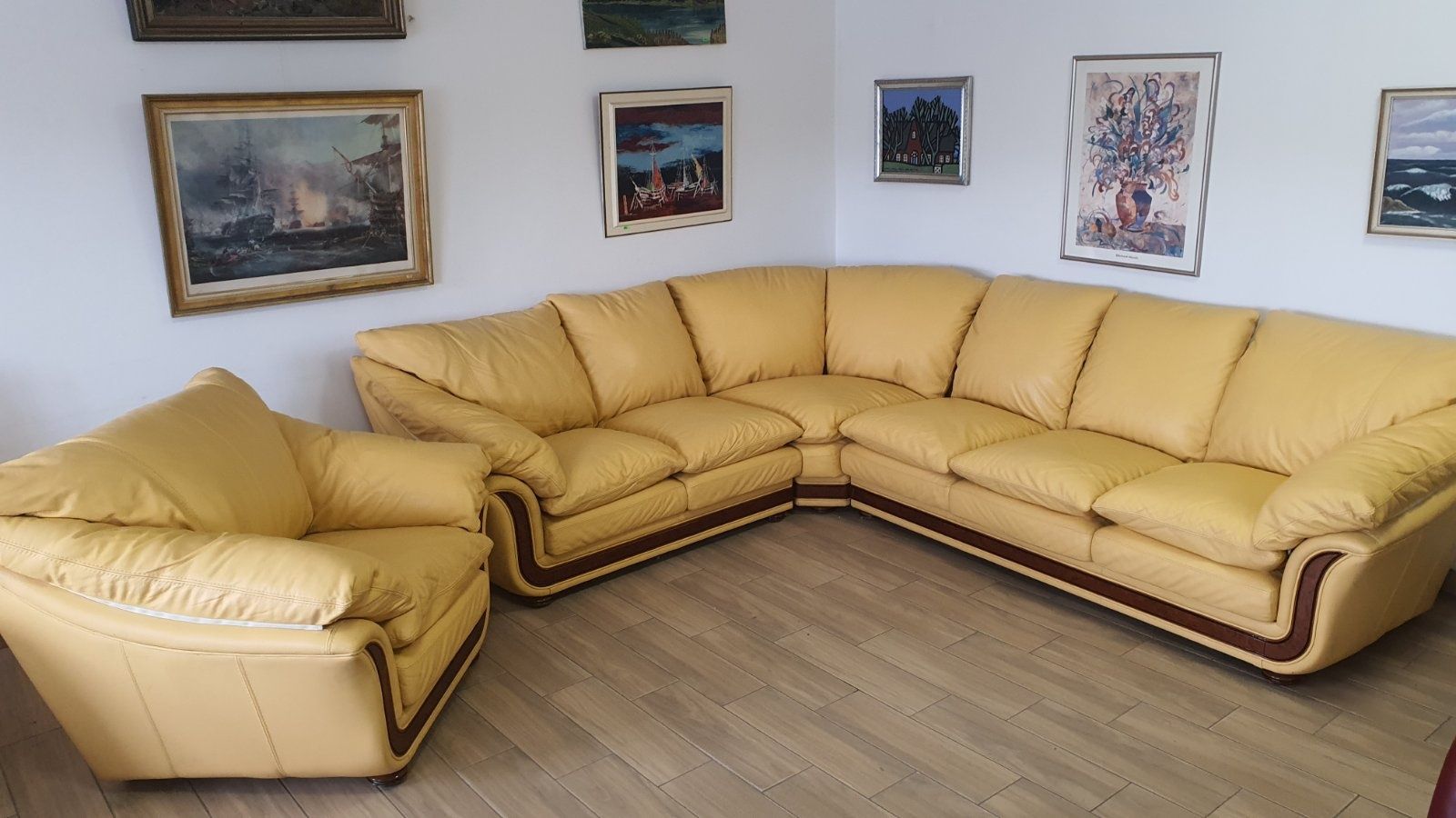Кожаный диван Италия Alberto Nieri