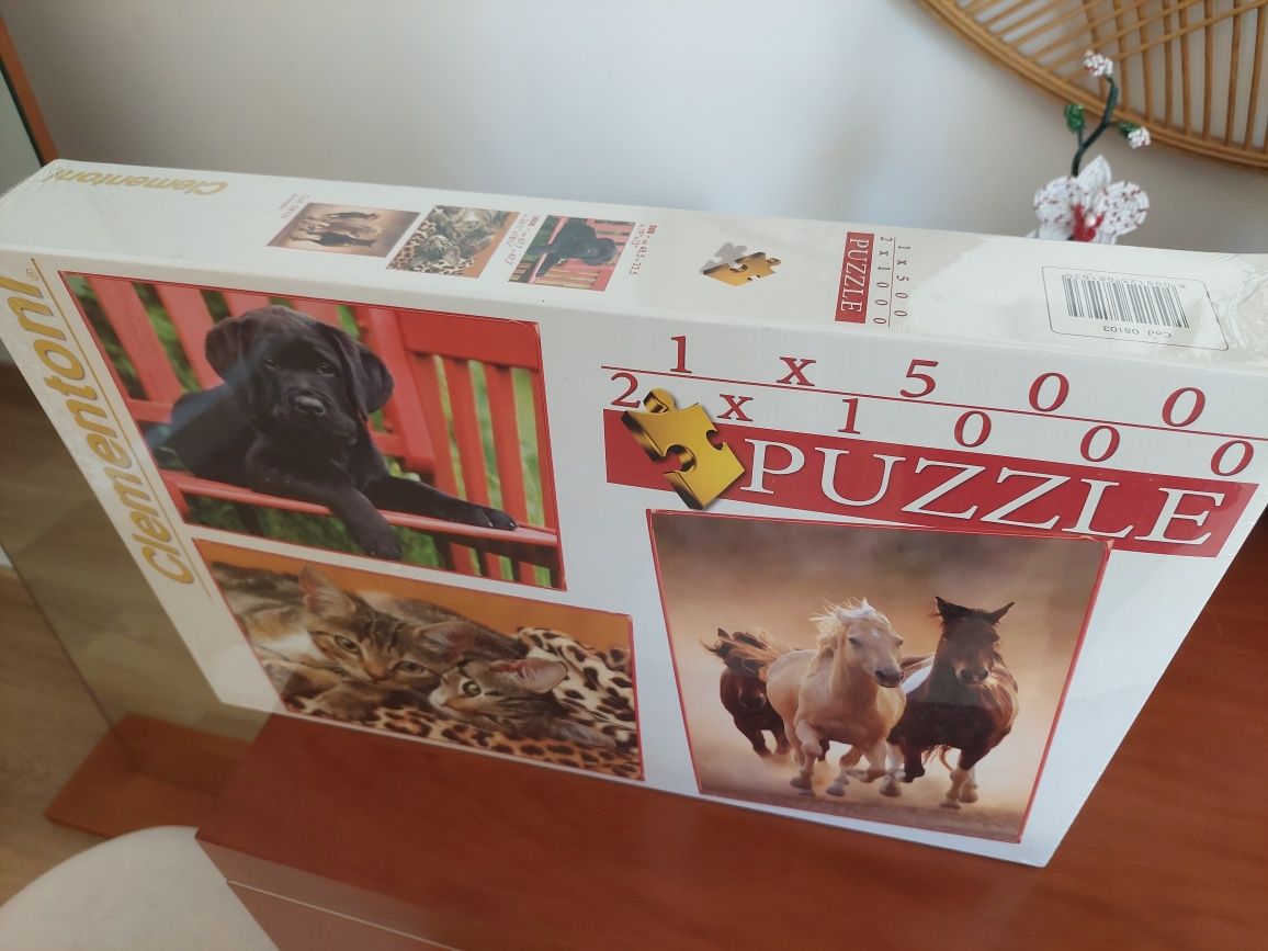 Puzzles 500/1000 peças