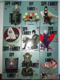 Mangi Spy x Family tom od 1 do 9