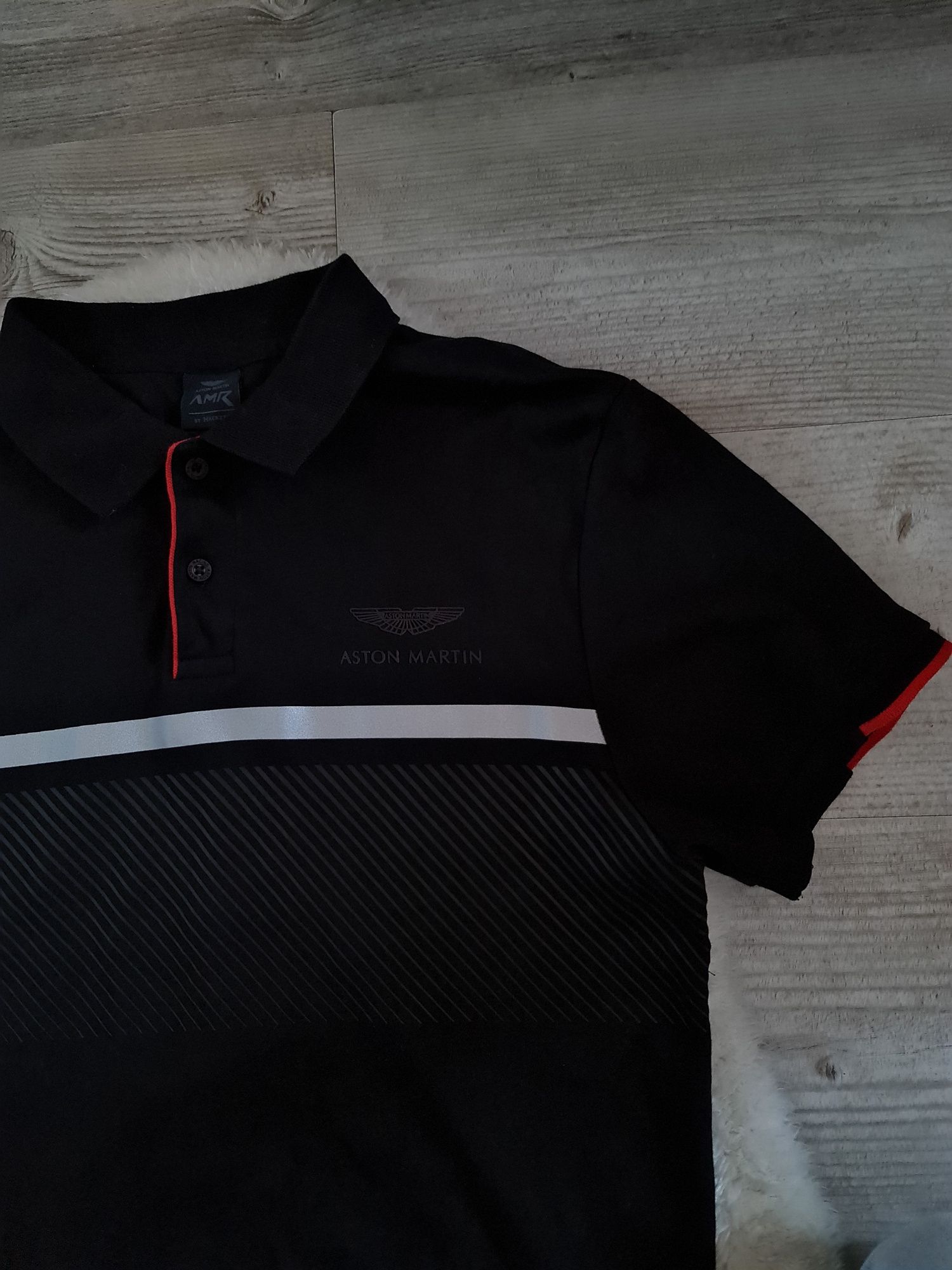 Koszulka Polo Hackett Aston Martin AMR Rozmiar L Red Bull , F1 , bmw