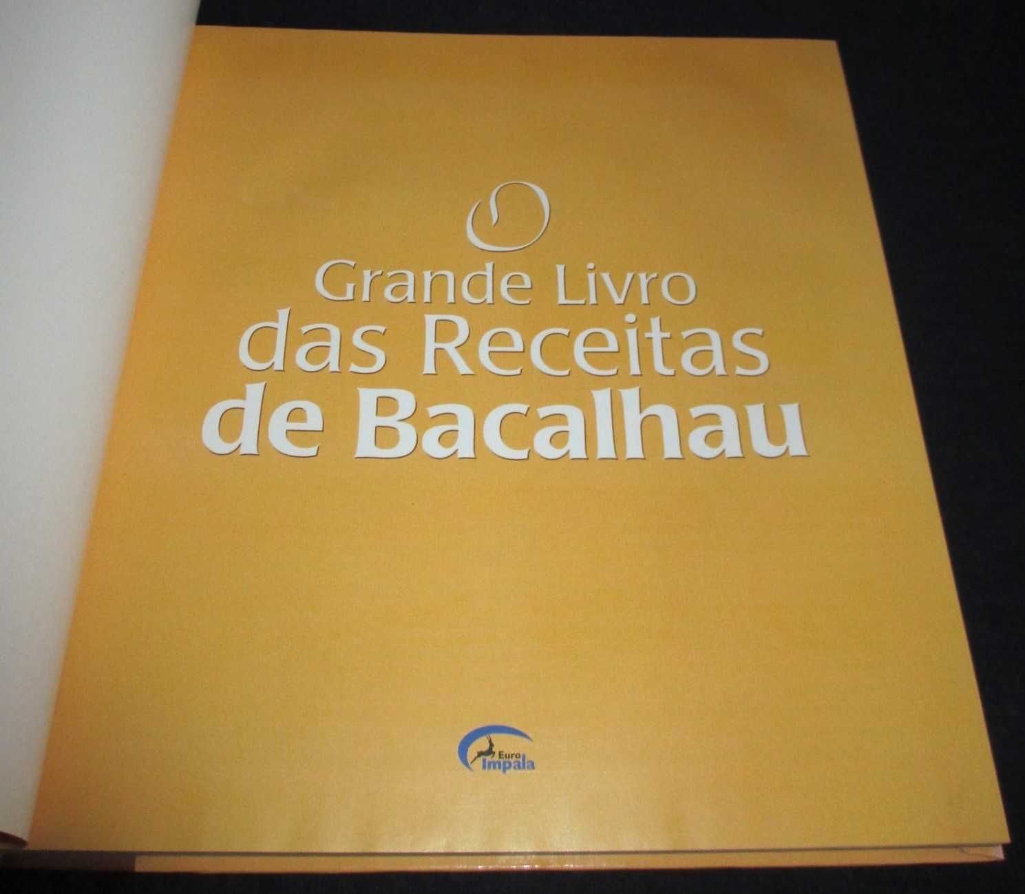 Livro O Grande Livro das Receitas de Bacalhau