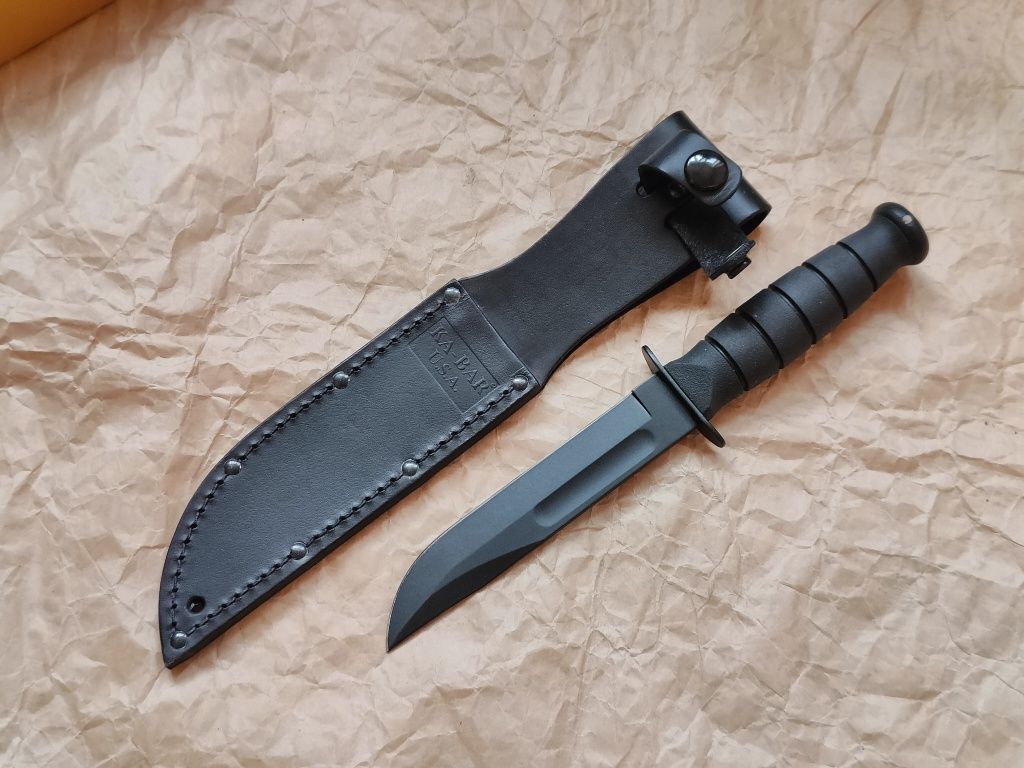 Нож боевой Ka-Bar 1256 Short Black
