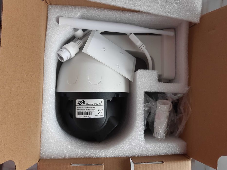 Nowa kamera obrotowa Dvs 5Mpx aplikacja CamHipro