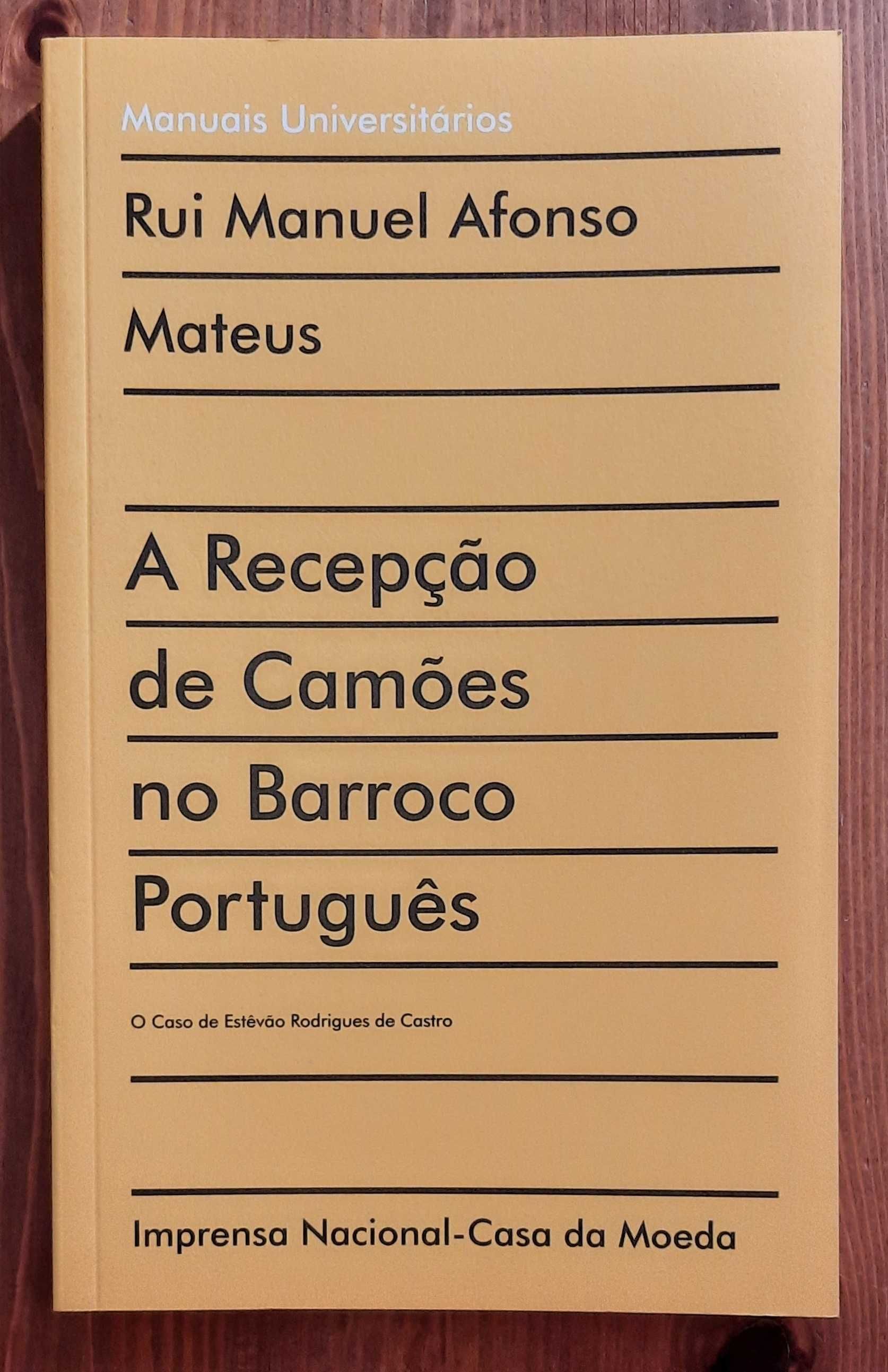 Livro - A Recepção de Camões no Barroco Português