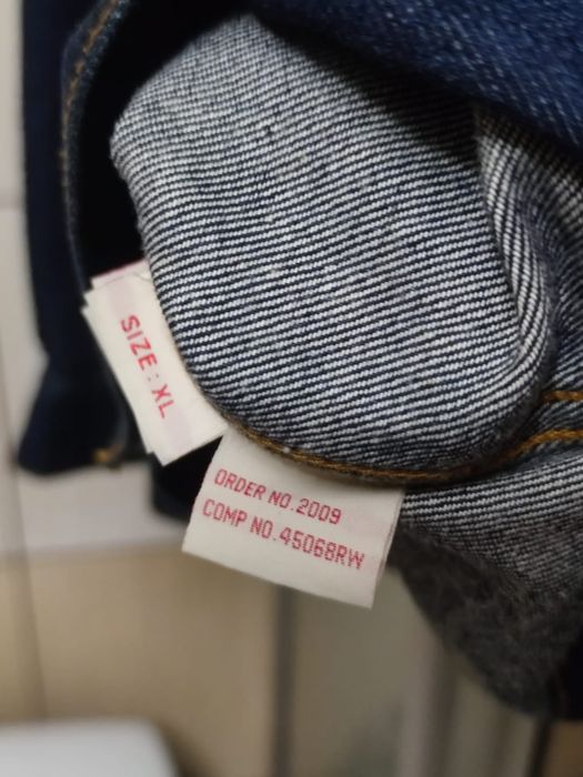 bluza kurtka XL  męska ciemny dark Jeans jeansowa long life quality XL