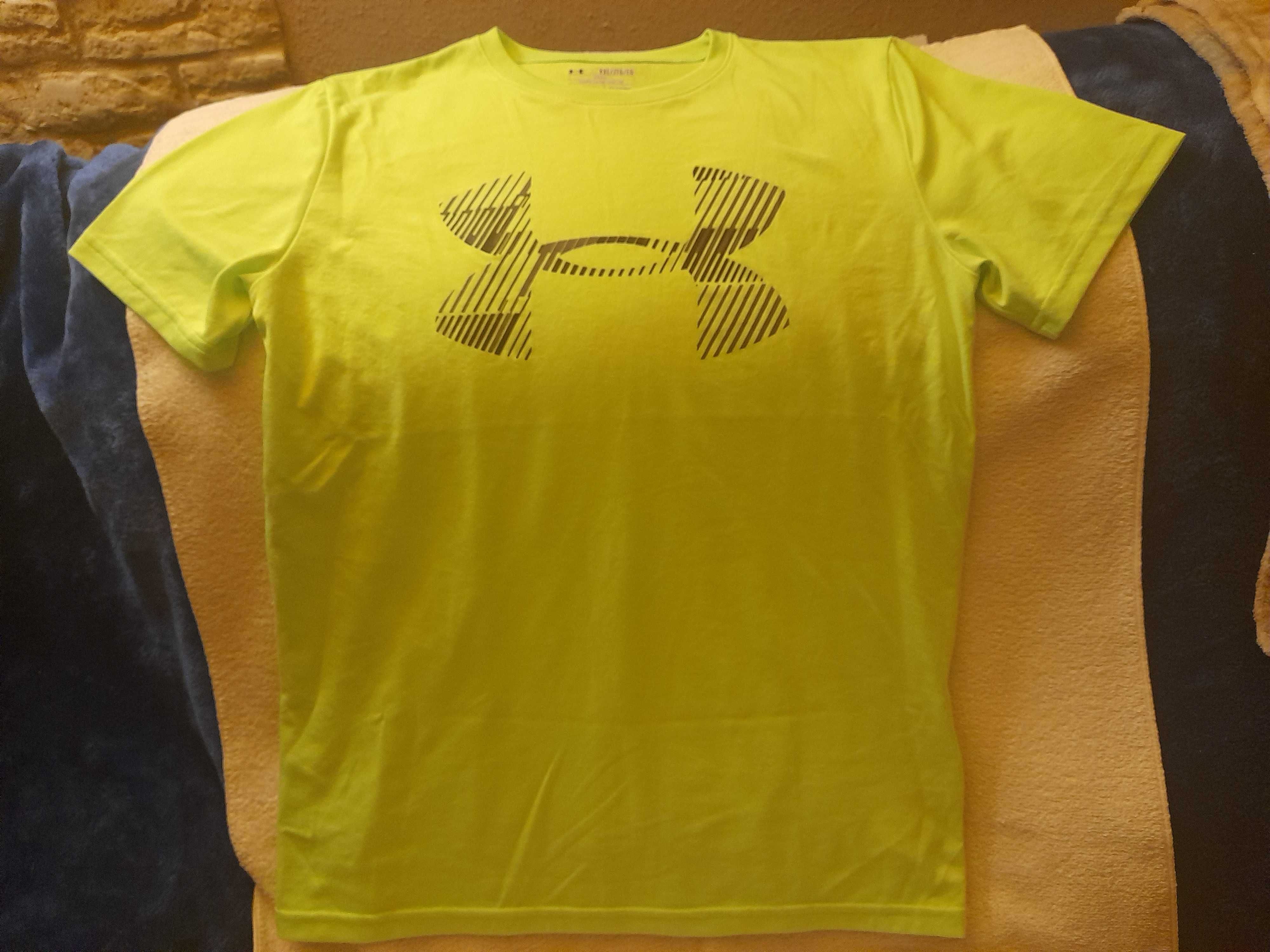 Under Armour tshirt meski r. S/M kolor neonowy idealna