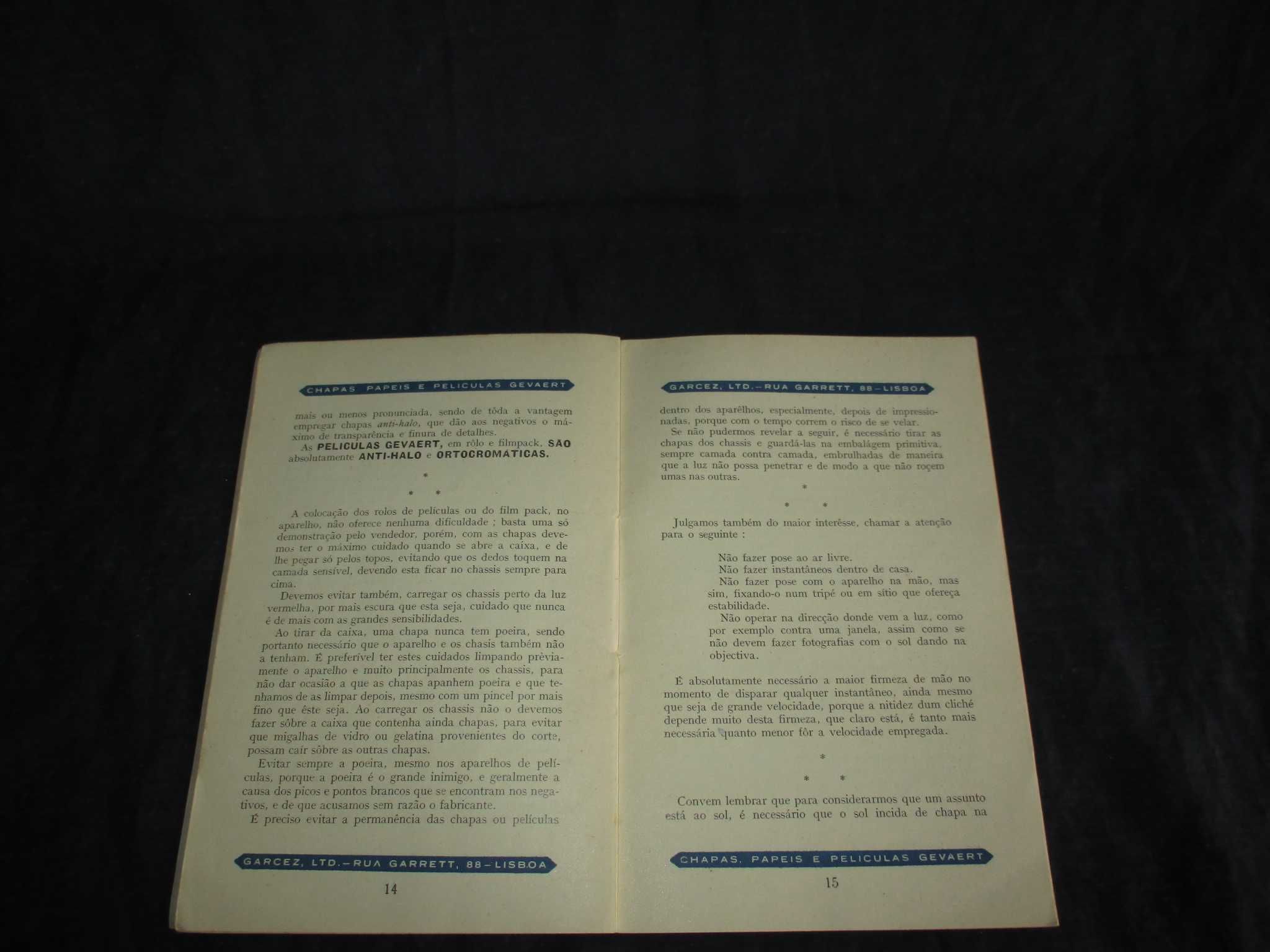 Livro Foto-Manual para Principiantes Gevaert