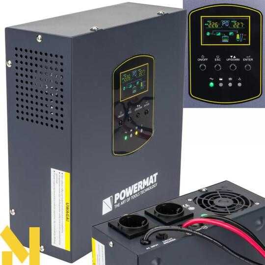 Powermat PM-UPS-800MW інвертор, УПС