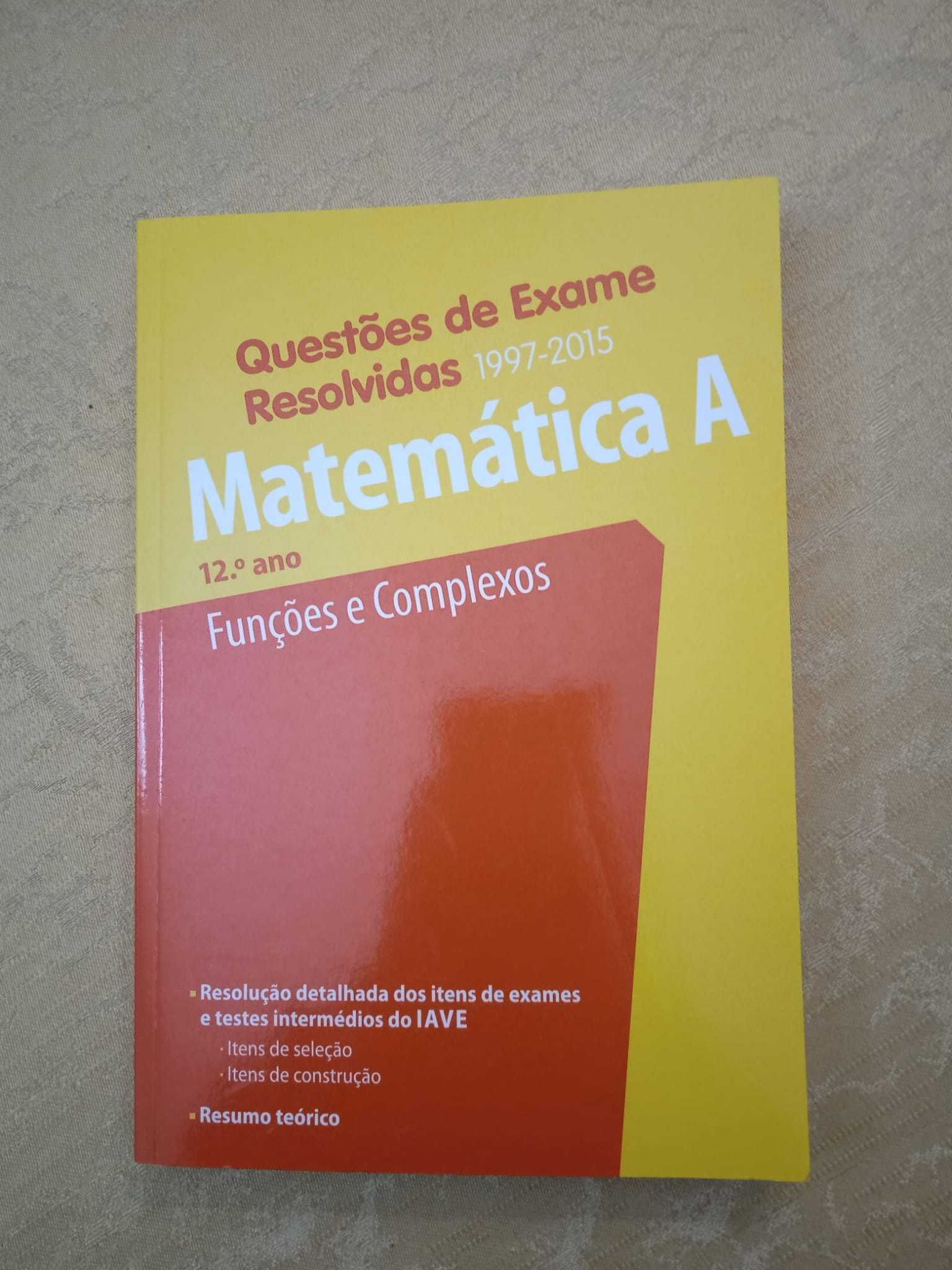 Exame Resolvidas -  Funcões e complexos - 12.º ano (NOVO)