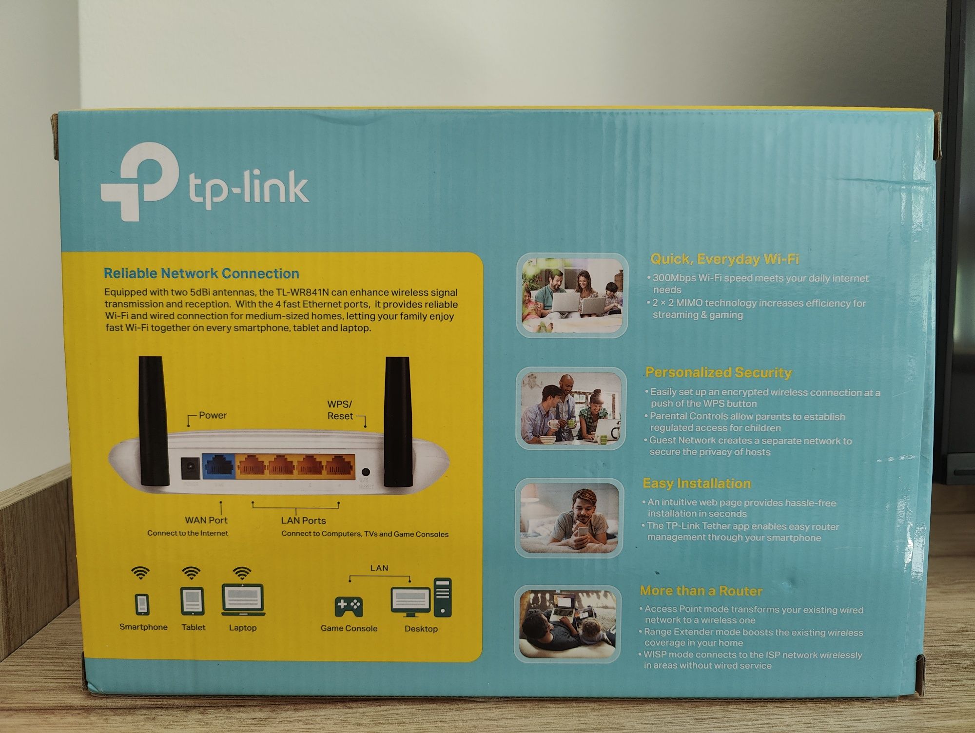 Router TP-Link TL-WR841N