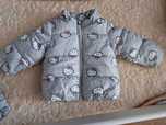 Kurtka puffer pikowana H&M, rozmiar 80