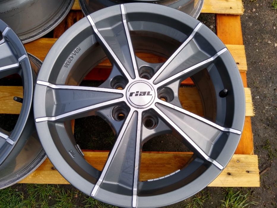 Alufelgi 16 cali 5x112 RIAL Audi Mercedes Seat Skoda VW Golf A4 A6 itp