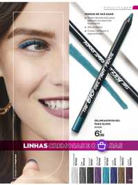 Delineador em Gel para Olhos cor preto