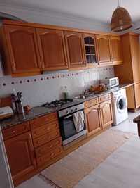 Móveis cozinha em carvalho com pedra  mármore
