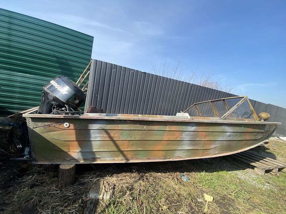 Катер лодка южанка 2 mercury 40 без лафета