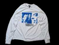 Nirvana merch hm oversized long sleeve metal rock band
