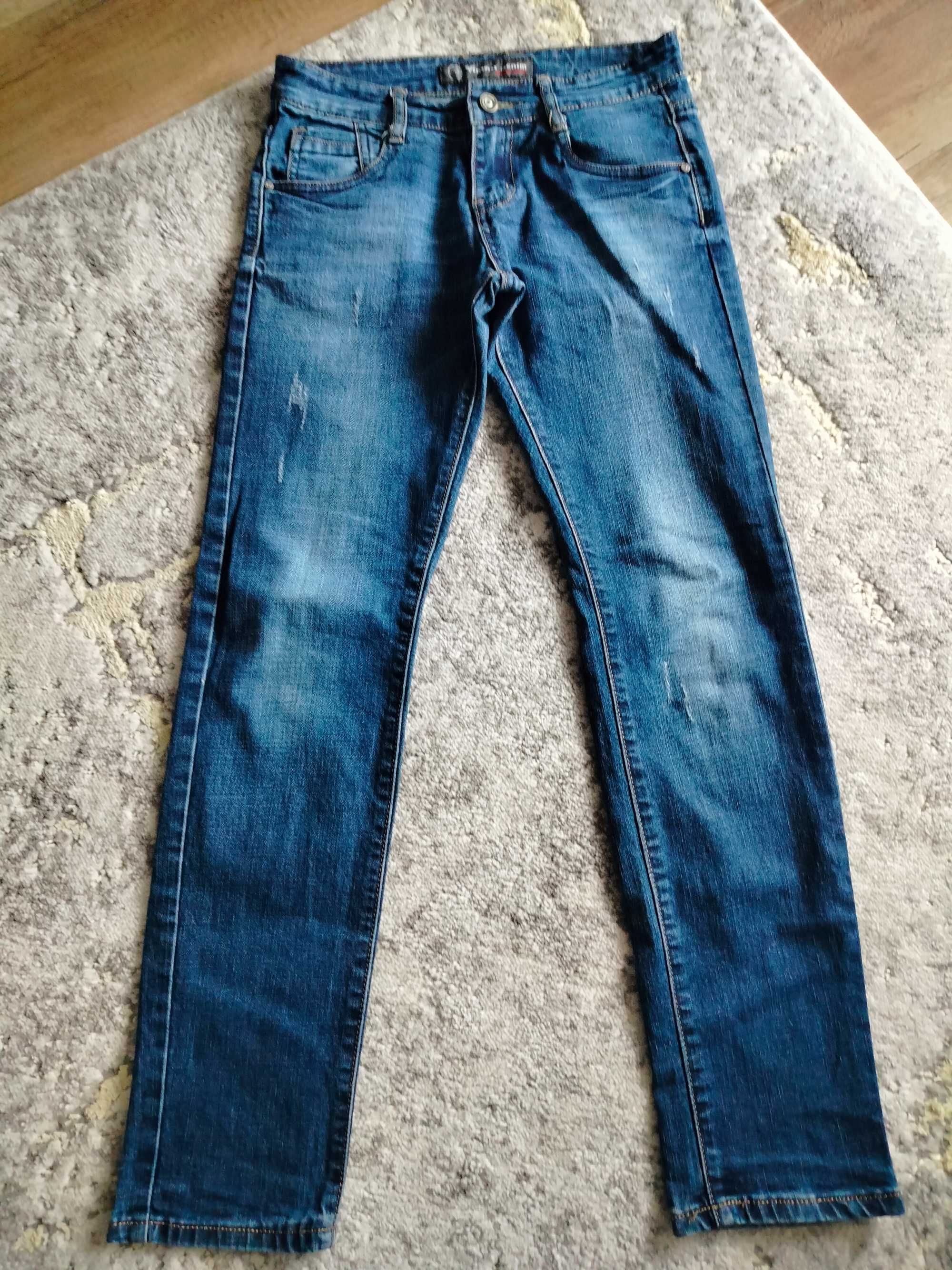 Spodnie Jeans chłopięce roz. 158/164