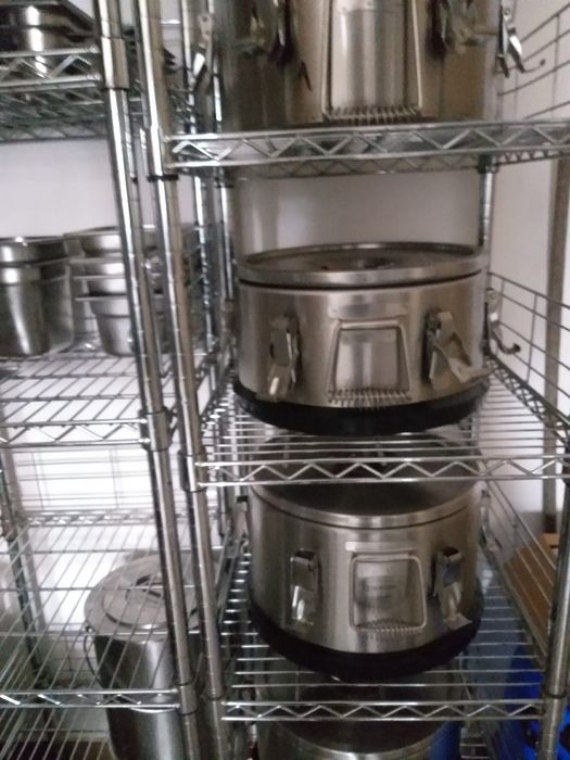 Termos stalowy obiadowy pojemność ok 10 ltr