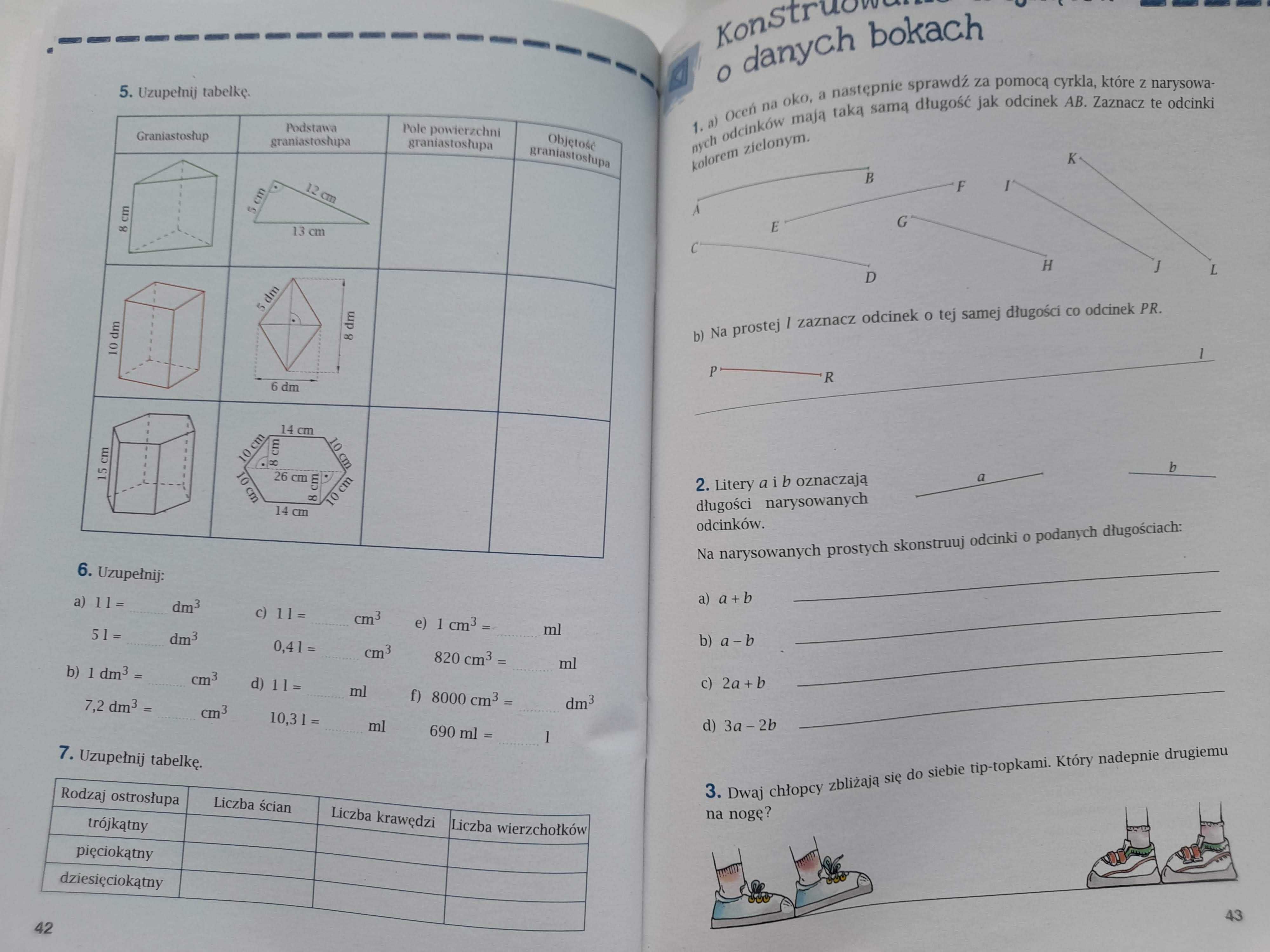 Matematyka z plusem 6. Ćwiczenia. Geometria. Wersja B. Część 2.