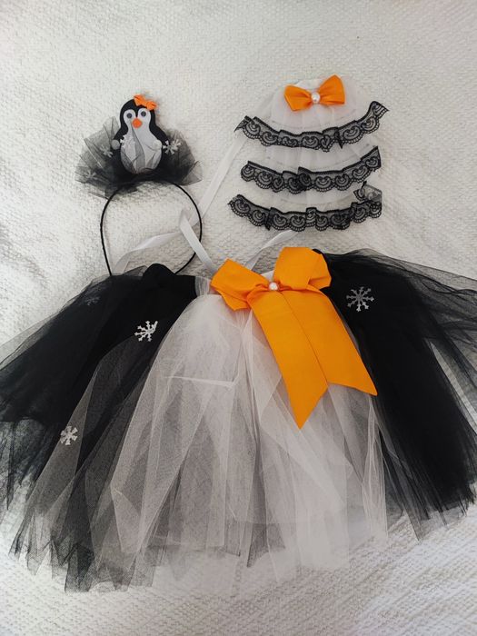 Пінгвін Костюм на свято зими для дівчинки