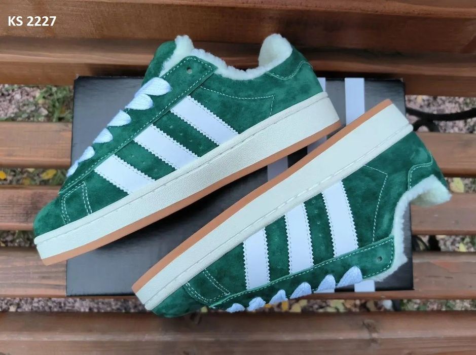 Adidas Campus 00s Green ЗИМА