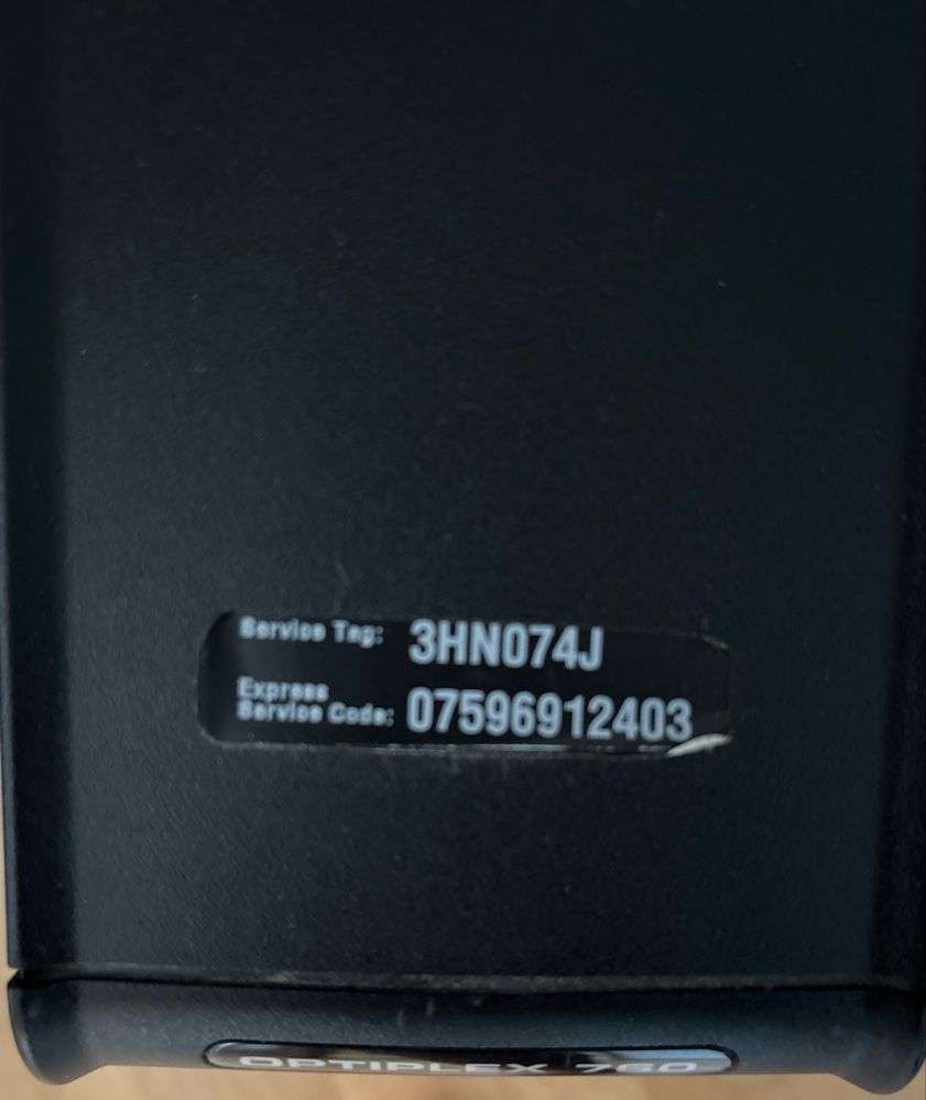 Komputer Dell Optiplex 760 + Monitor