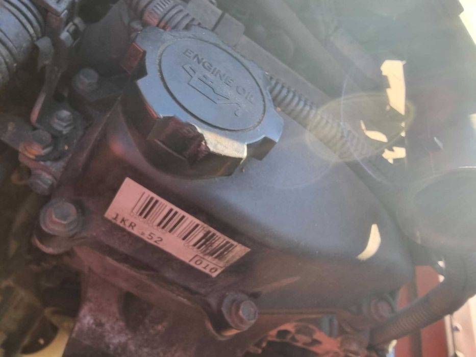 silnik goły  1.0 Benzyna 1KR-B52 Citroen C1 Toyota Yaris Aygo