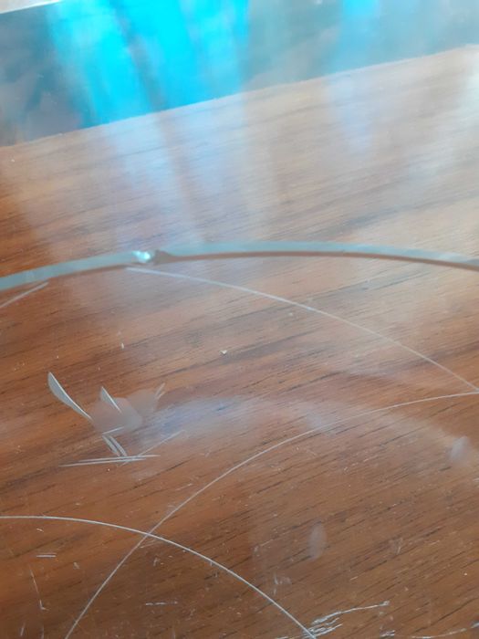 Szklany wkład do patery patera