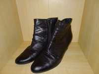 Czarne buty (botki) damskie | rozmiar 41
