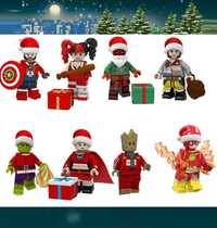 Bonecos minifiguras Especial Natal nº2b (compatíveis com Lego)