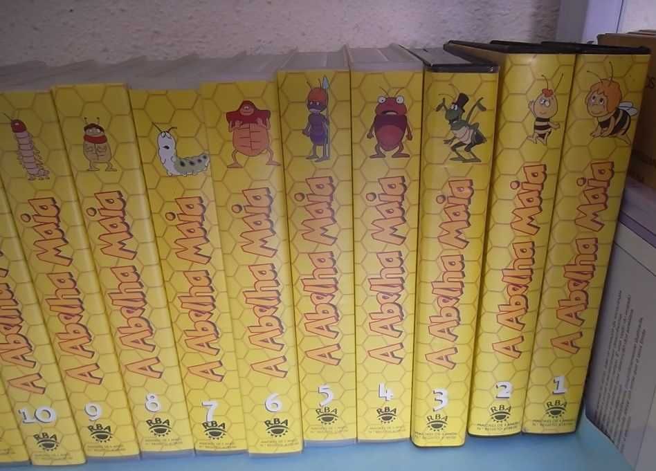 Colecção VHS Abelha Maia vintage