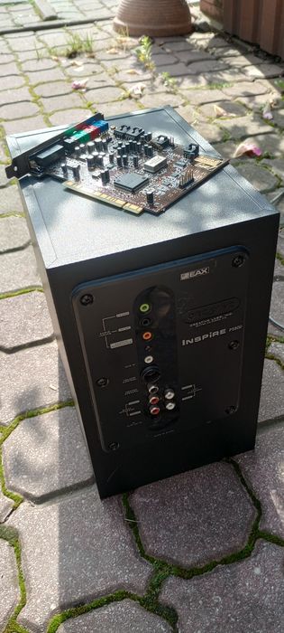 CREATIVE SOUND BLASTER LIVE i sobwofer od zestawu Inspiron P5600