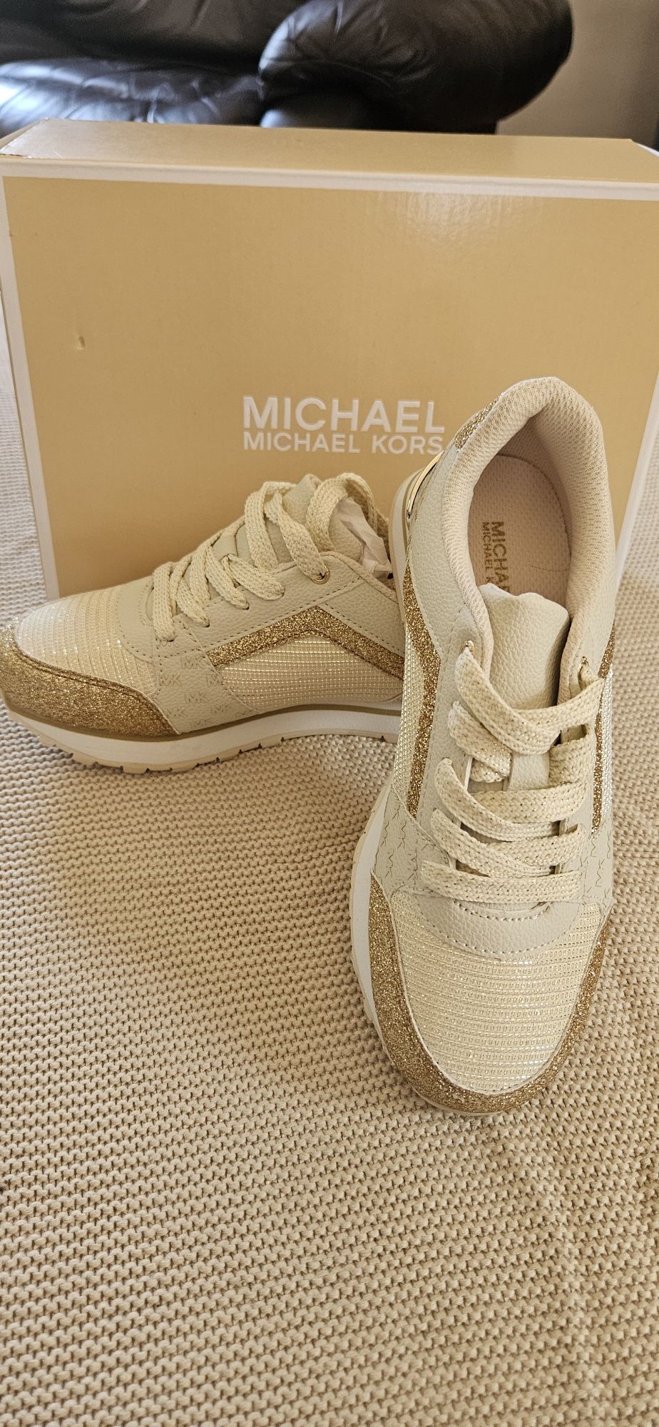 Michael Kors nowe adidasy 33 złote