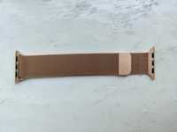 Ремешок Apple Watch 41/40/38mm - Milanese Loop Gold ремінець