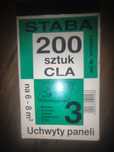 Klamry uchwyty do mocowania paneli
