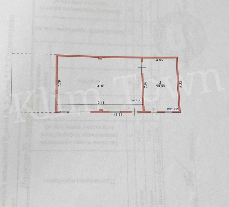 Продається приміщення в центрі міста під комерційну діяльність