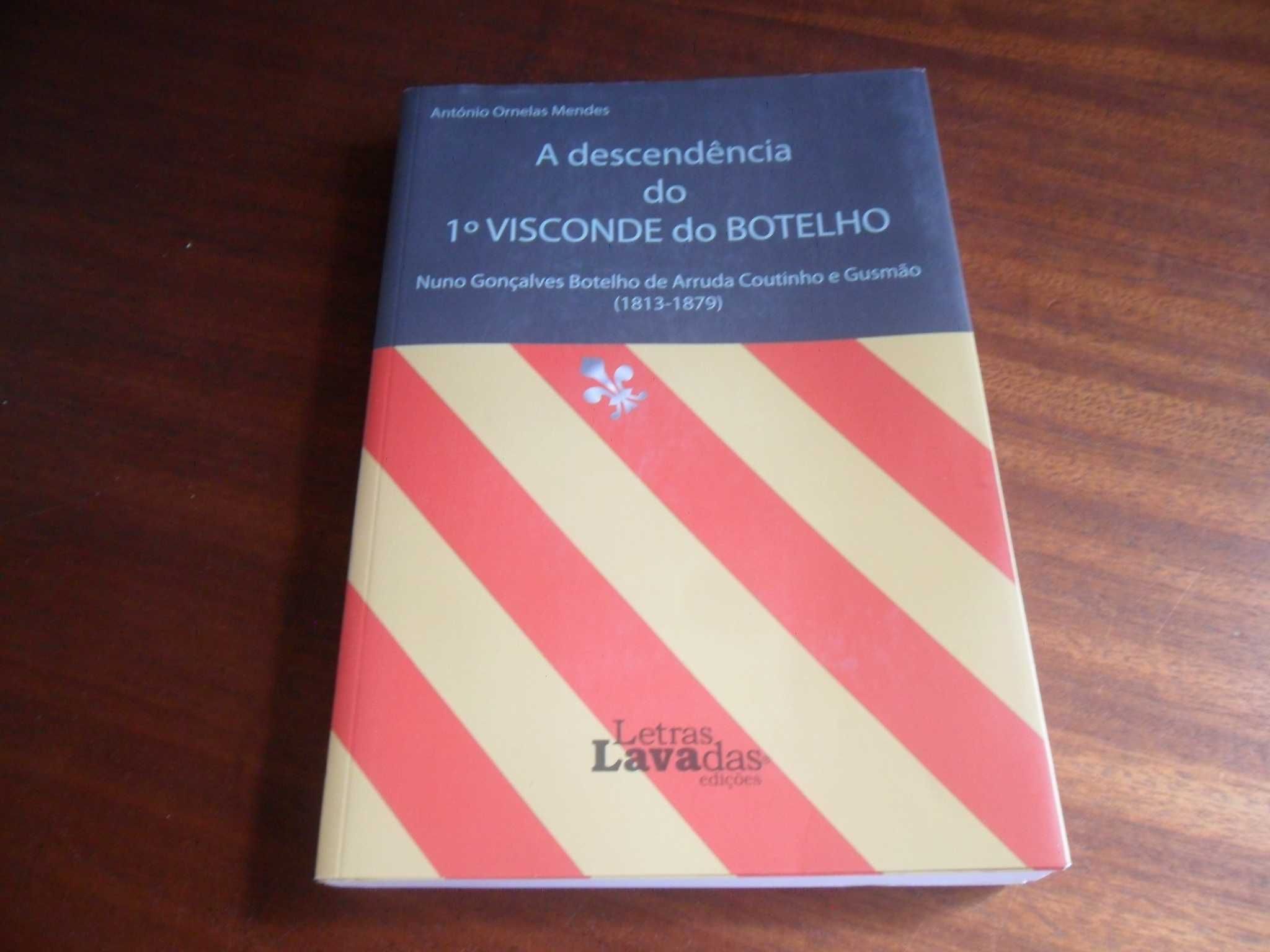 "A Descendência do 1º Visconde do Botelho" de António Ornelas Mendes