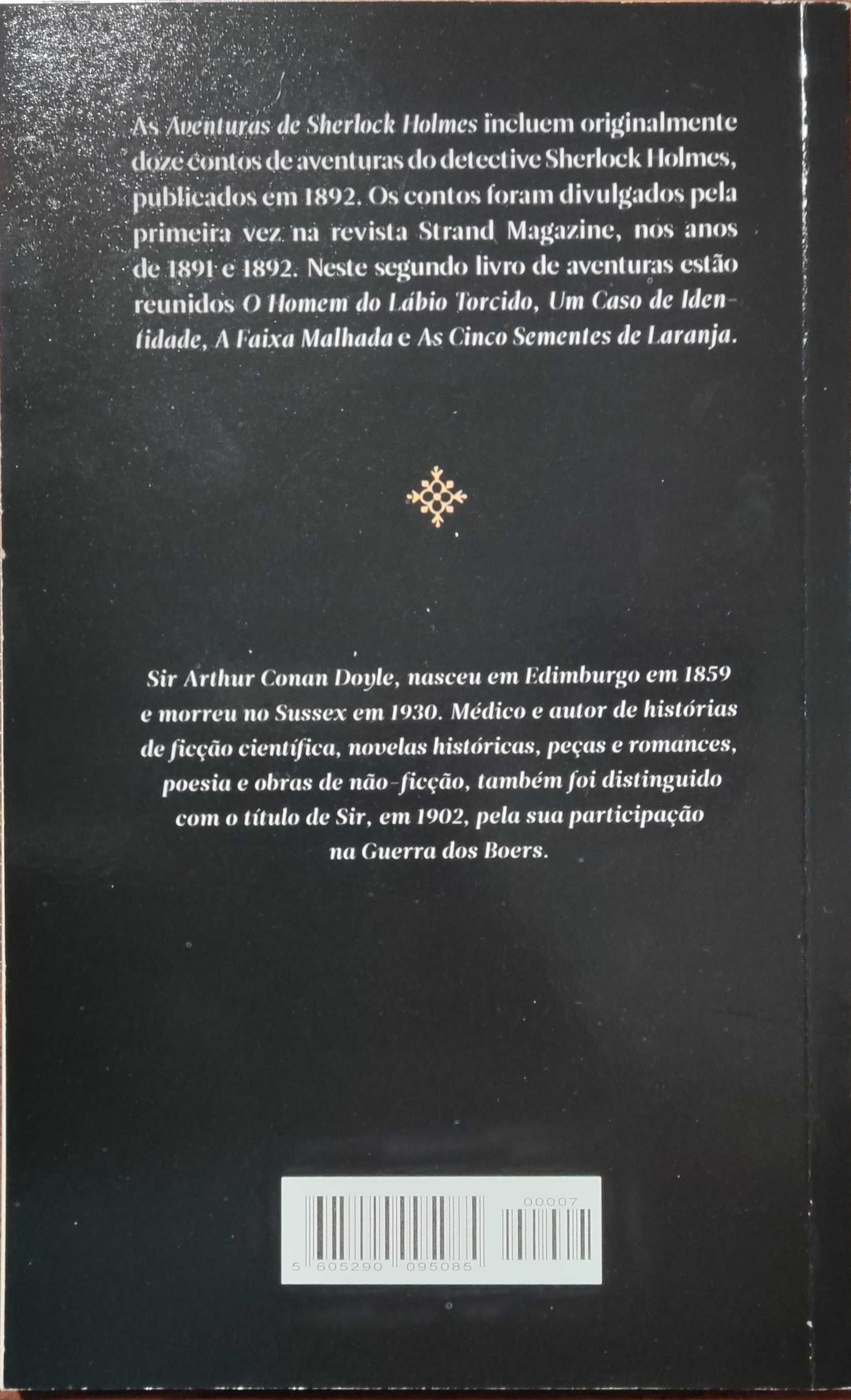 Livro "Aventuras de Sherlock Holmes II" de Sir Arthur Conan Doyle