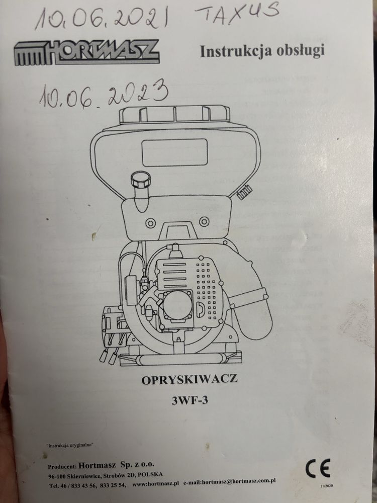 Opryskiwacz 3WF-3