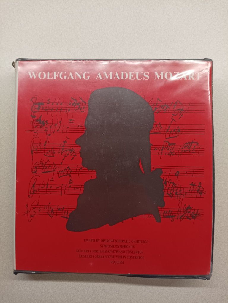 Zestaw 11 kaset magnetofonowych Mozart
