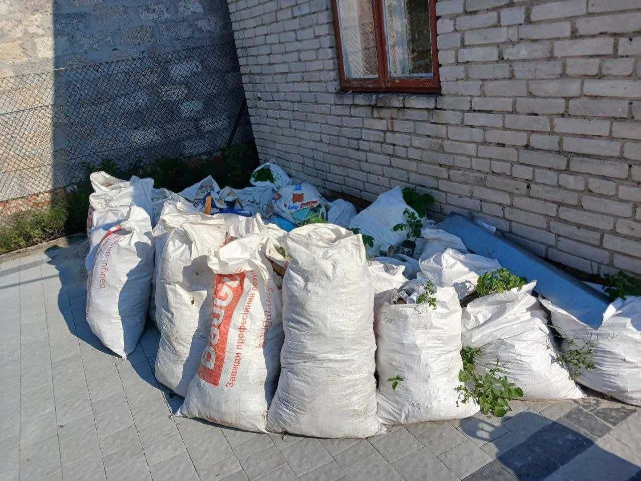 Самоскид, грейфер – вивіз сміття, гілок, глини, листя, землі