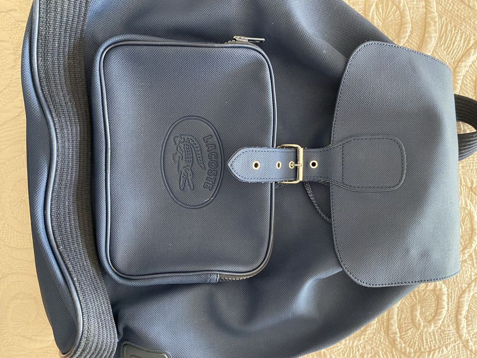 Mochila Lacoste azul