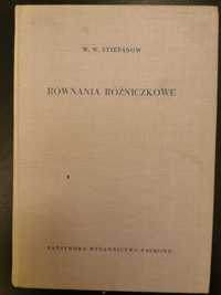 równania różniczkowe Stiepanow 1956