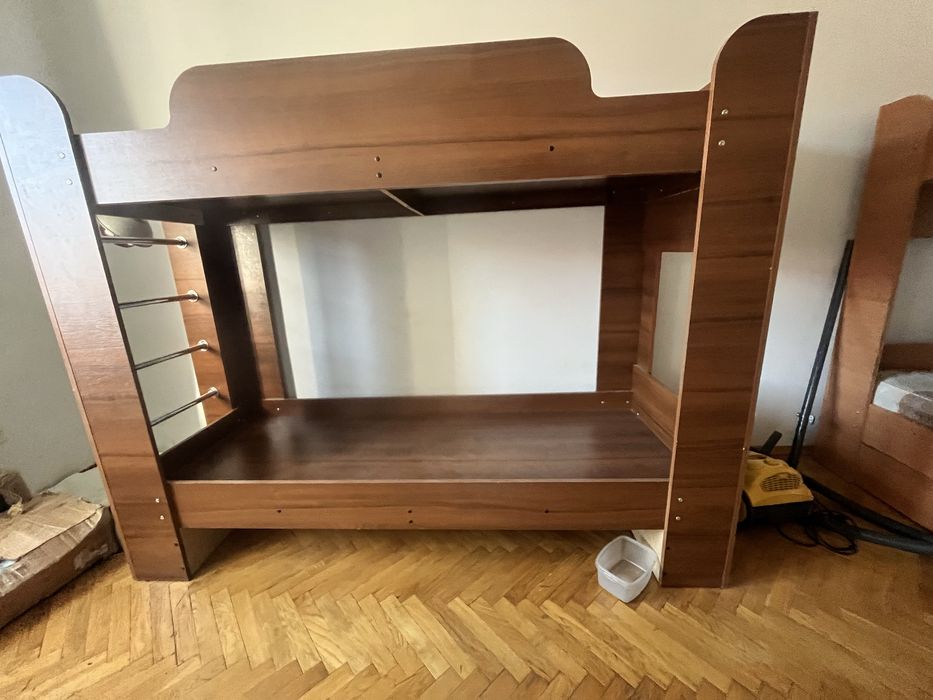Двоярусне ліжко з МДФ.