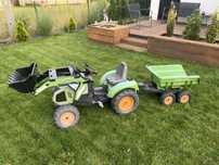 Traktor na pedaly class z przyczepa