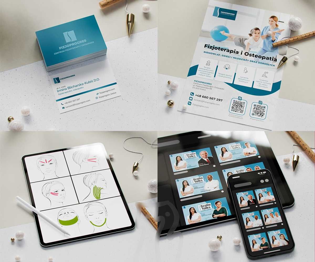 Profesjonalne projekty graficzne, katalogi, ulotki, wizytówki i inne