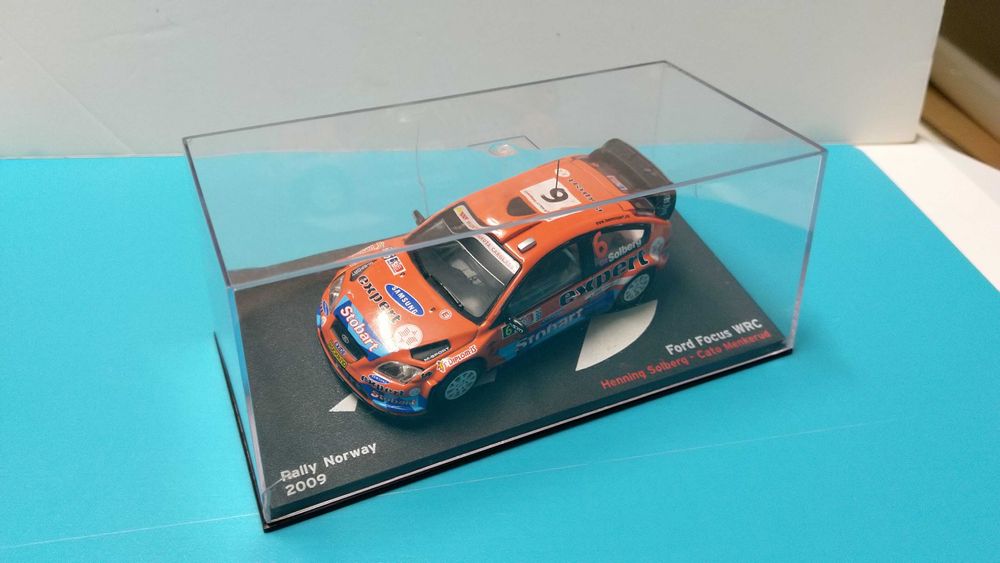 Ford Focus WRC- 08 #6: Rally Noruega 2009 - Miniatura escala 1/43